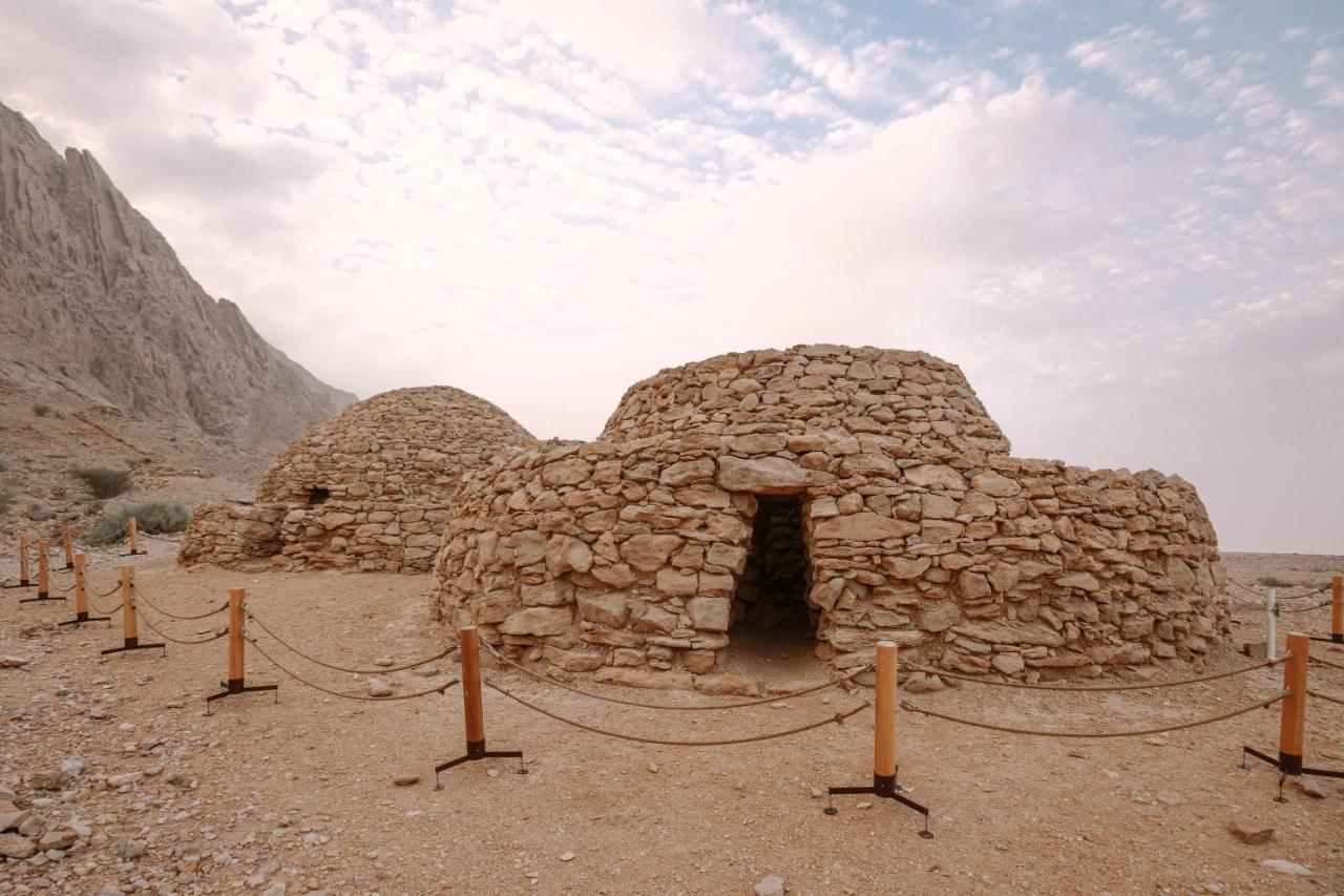Pura Eco Retreat, Jebel Hafit Desert Park 艾因 外观 照片