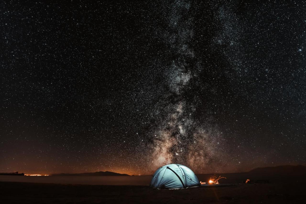Pura Eco Retreat, Jebel Hafit Desert Park 艾因 外观 照片