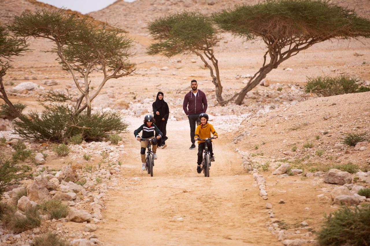Pura Eco Retreat, Jebel Hafit Desert Park 艾因 外观 照片