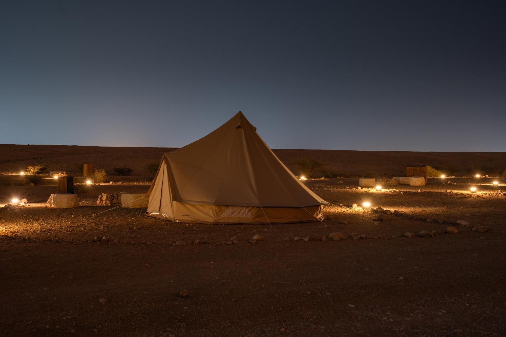 Pura Eco Retreat, Jebel Hafit Desert Park 艾因 外观 照片