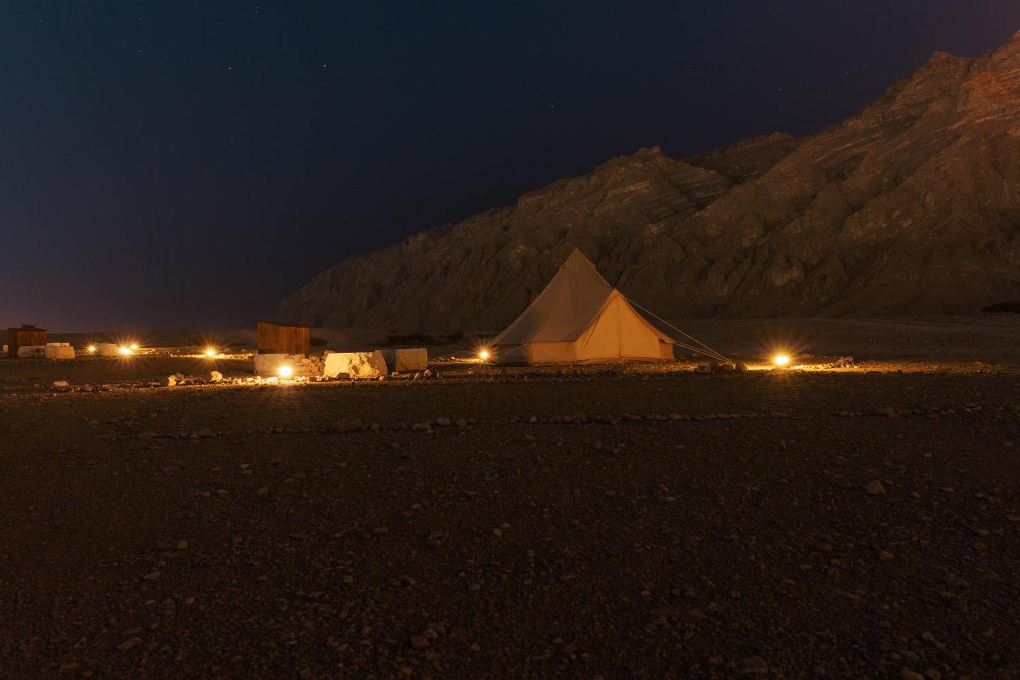 Pura Eco Retreat, Jebel Hafit Desert Park 艾因 外观 照片