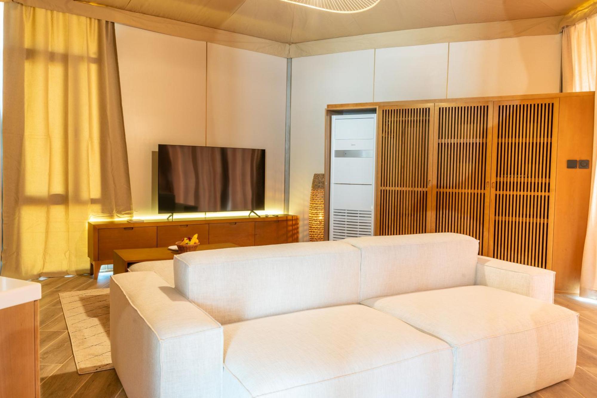 Pura Eco Retreat, Jebel Hafit Desert Park 艾因 外观 照片