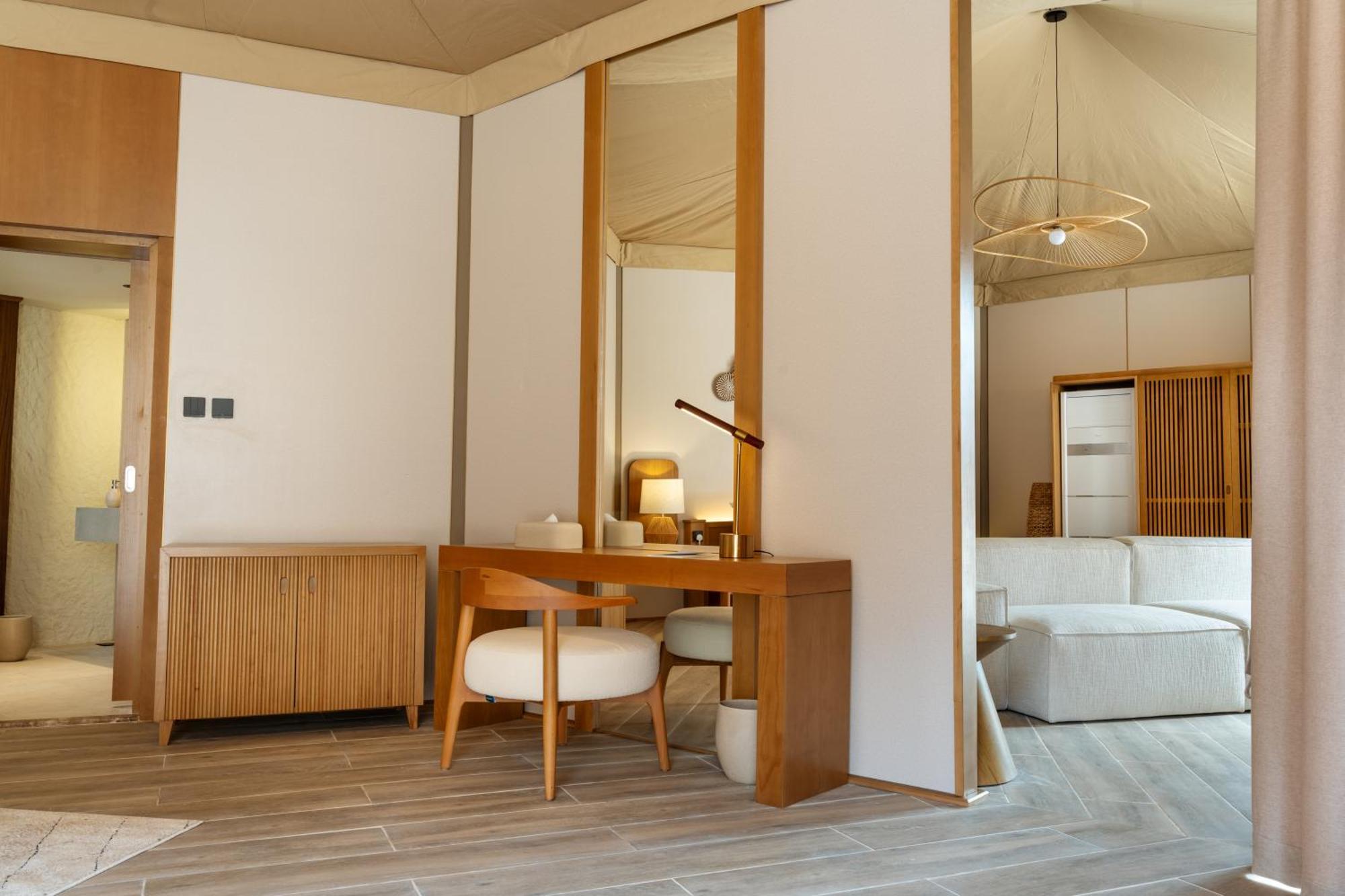Pura Eco Retreat, Jebel Hafit Desert Park 艾因 外观 照片