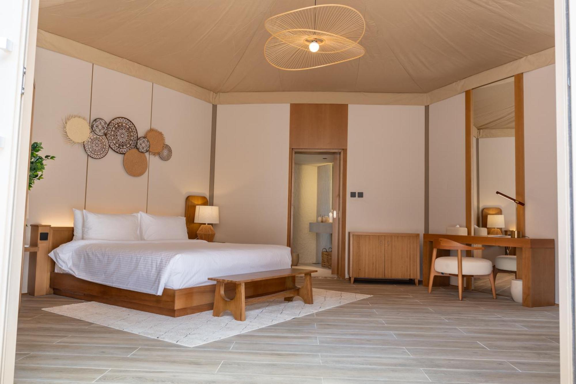 Pura Eco Retreat, Jebel Hafit Desert Park 艾因 外观 照片
