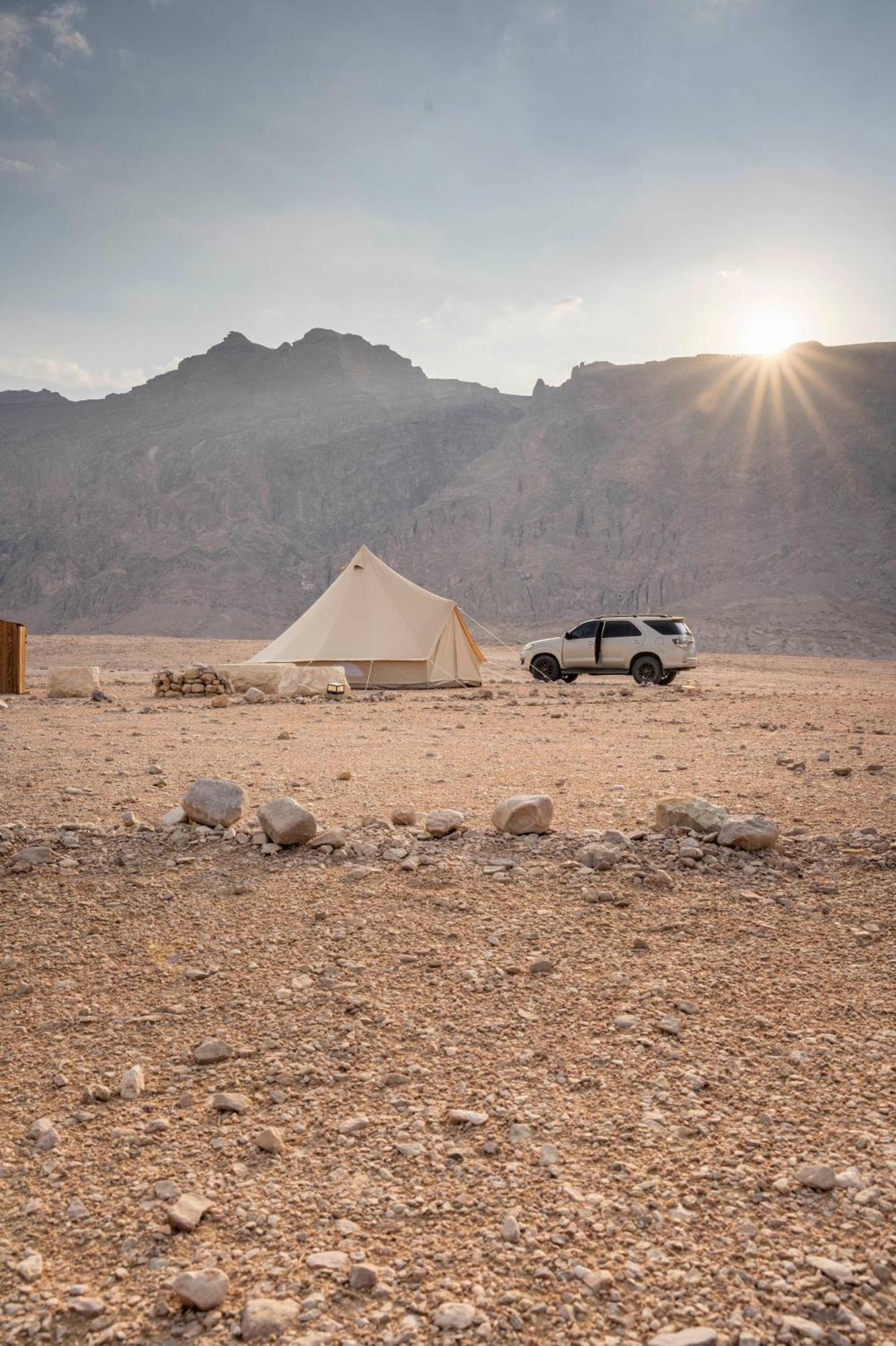 Pura Eco Retreat, Jebel Hafit Desert Park 艾因 外观 照片