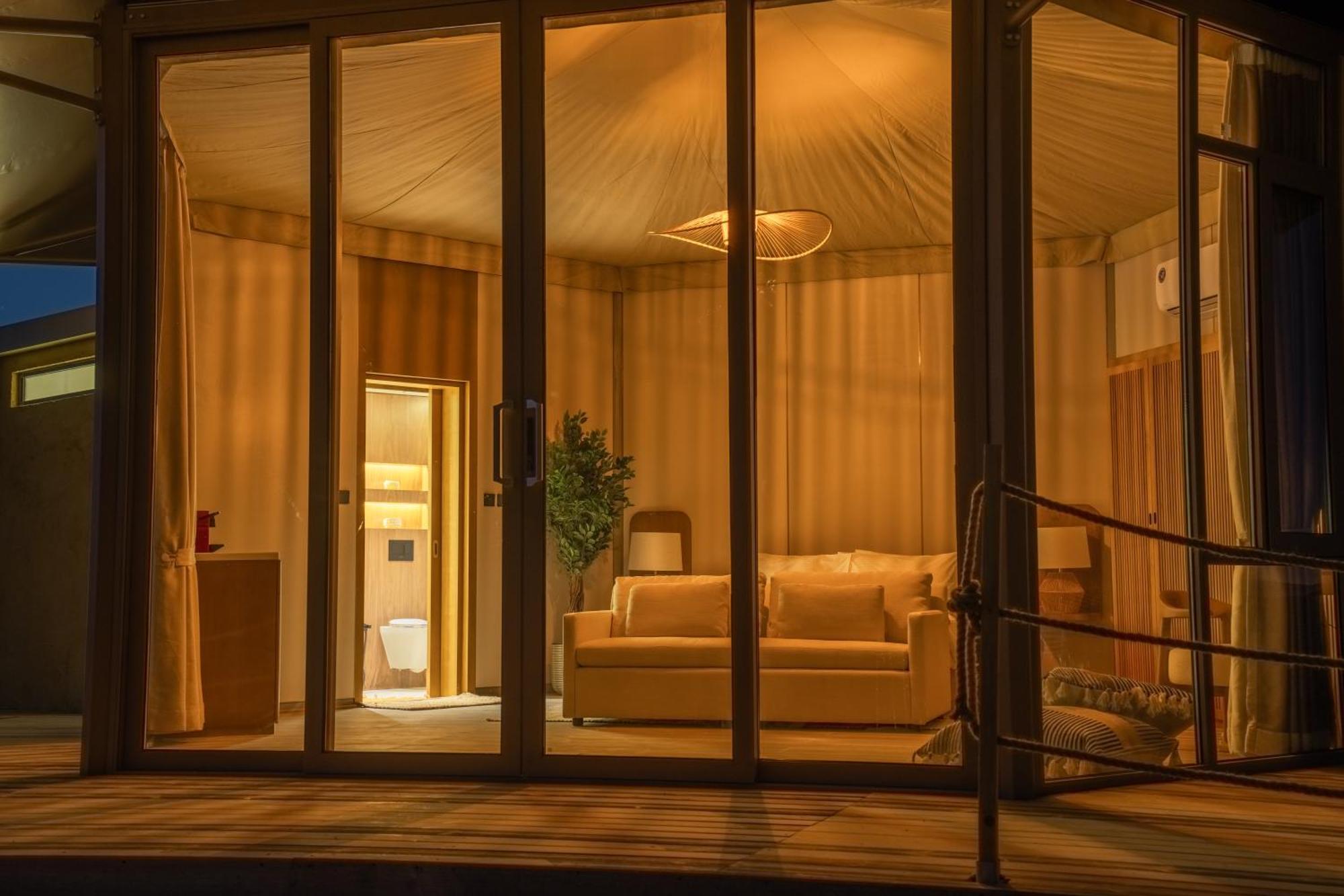 Pura Eco Retreat, Jebel Hafit Desert Park 艾因 外观 照片