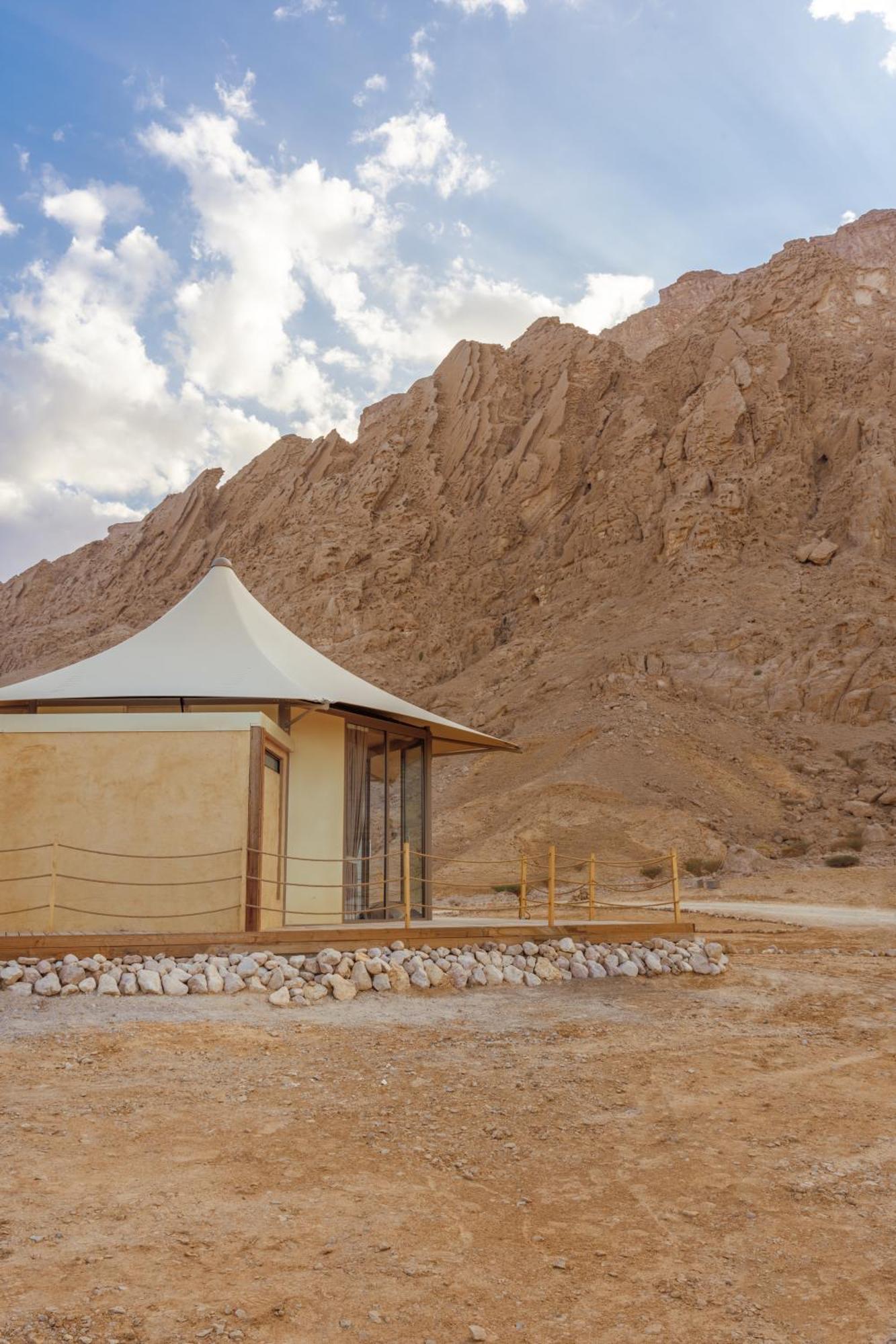 Pura Eco Retreat, Jebel Hafit Desert Park 艾因 外观 照片