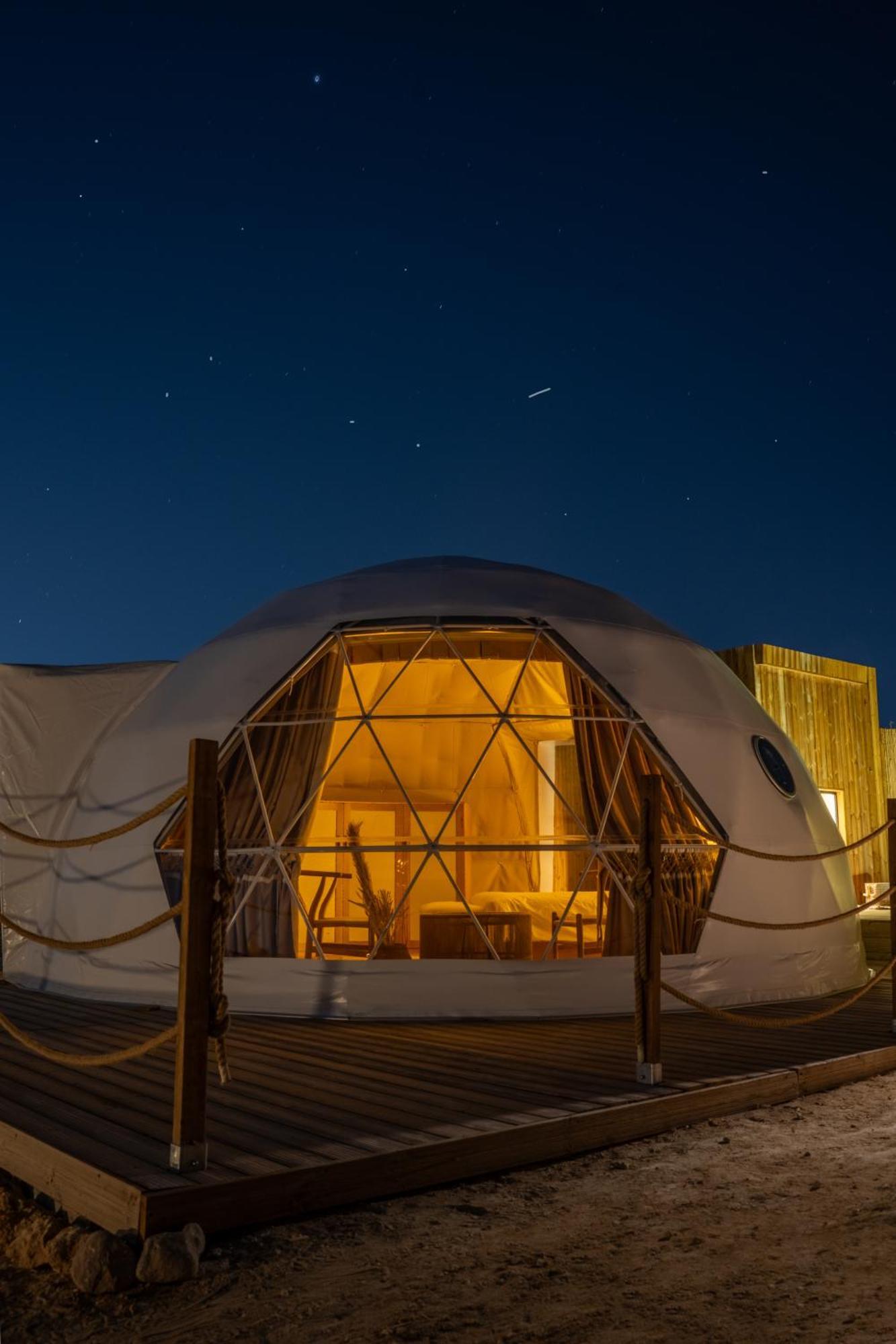 Pura Eco Retreat, Jebel Hafit Desert Park 艾因 外观 照片