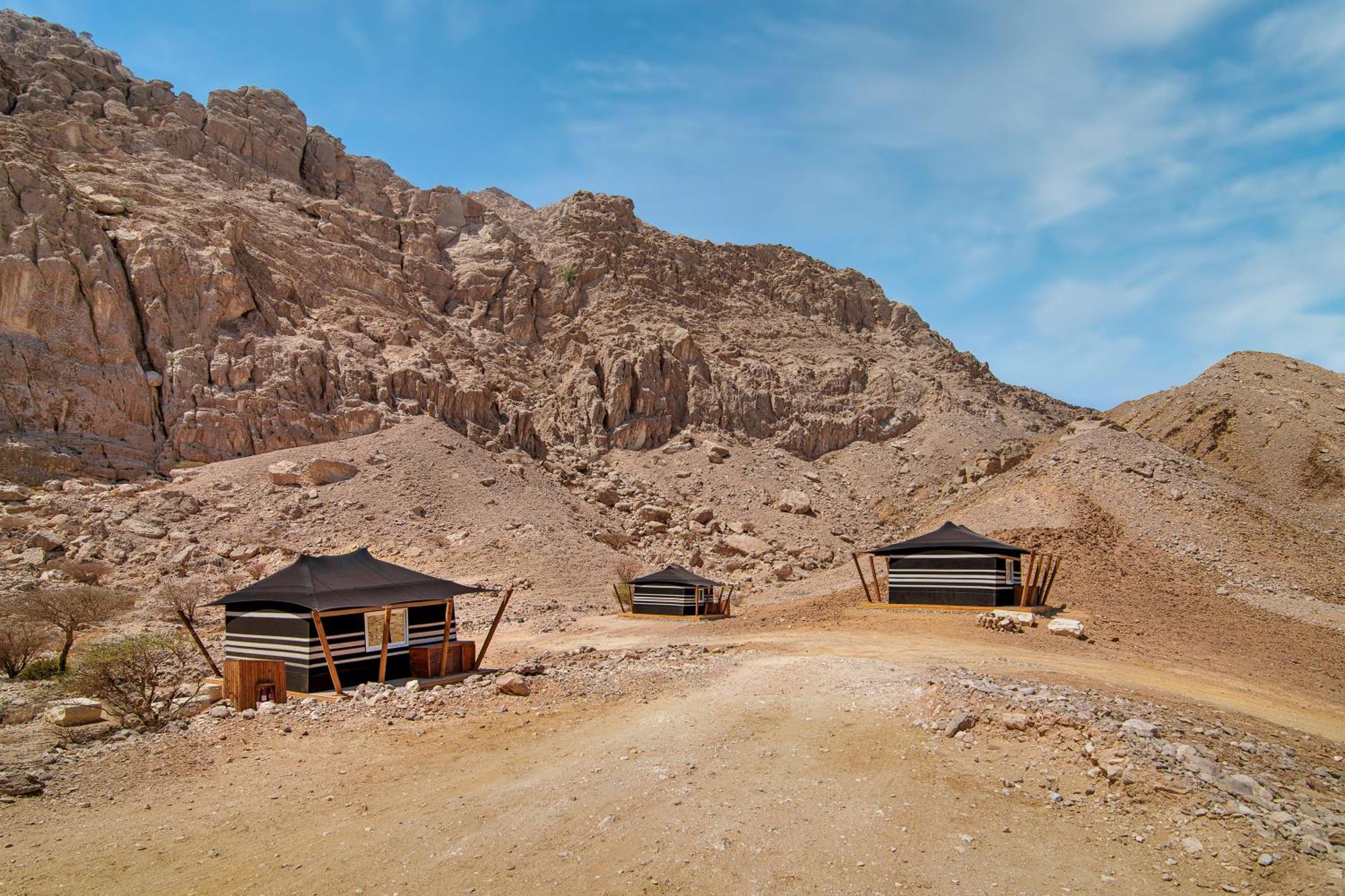 Pura Eco Retreat, Jebel Hafit Desert Park 艾因 外观 照片