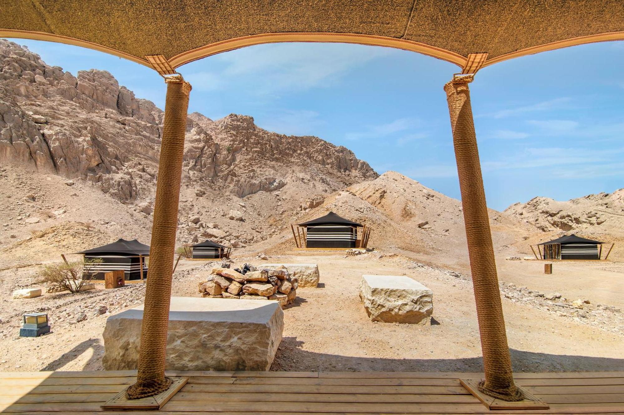 Pura Eco Retreat, Jebel Hafit Desert Park 艾因 外观 照片